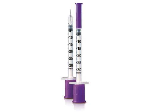 FMS FINE MICRO SYRINGE / 0.3ML WITH 32G X 8MM NEEDLE/  BOX OF 100