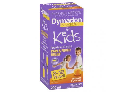 DYMADON 2-12YRS SUGAR FREE / STARWBERRY FLAVOUR 200ML