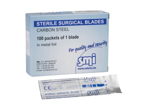 SMI SURGICAL BLADES NO. 11 / BOX OF 100