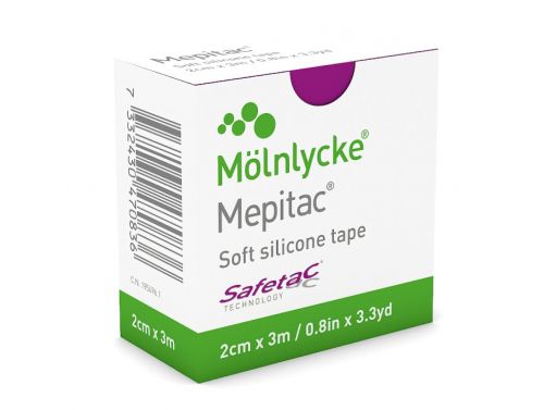 MEPITAC SILICONE TAPE / 2CM X 3M/ EACH