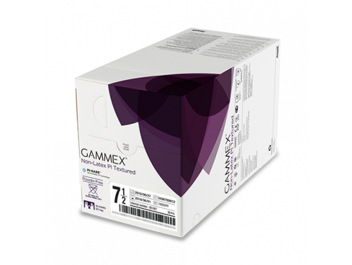 GAMMEX NON-LATEX POLYISOPRENE TEXTURED GLOVES / 6.0 / BOX OF 50