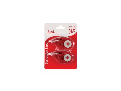 WHITE OUT CORRECTION TAPE / 5MM X 8M / PACK OF 2