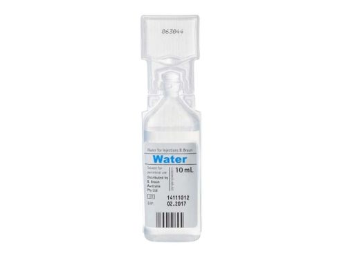 BRAUN WATER FOR INJECTION  / 10ML / BOX OF 20