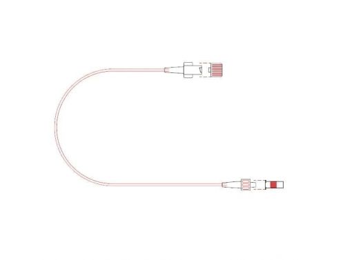 TUTA EXTENSION SET MIN VOLUME / FEMALE LUER LOCK TO MALE LUER LOCK / 25CM / EACH