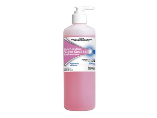 CHX SURGICAL SCRUB 4% / 500ML / EACH