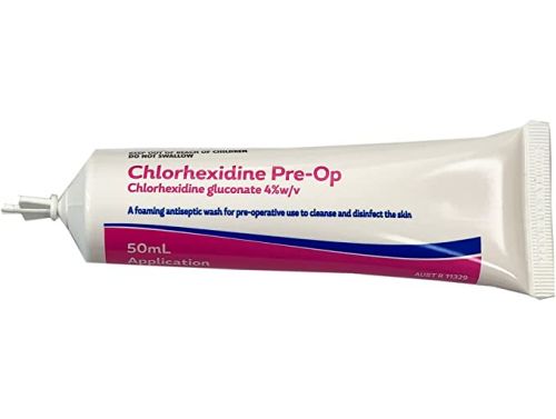 PERRIGO CHLORHEXIDINE PRE-OP WASH 50ML / EACH