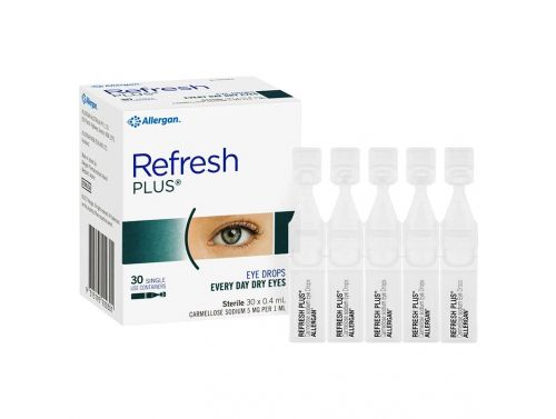 REFRESH PLUS EYE DROPS / 0.4ML / PACK OF 30