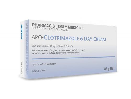 APO CLOTRIMAZOL 6 DAY CREAM 35GM / EACH