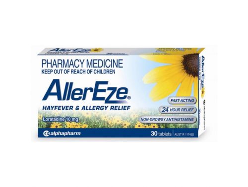 ALLEREZE 10MG BLISTER PACK / BOX OF 30