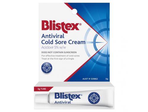 BLISTEX COLD SORE CREAM 5G / EACH