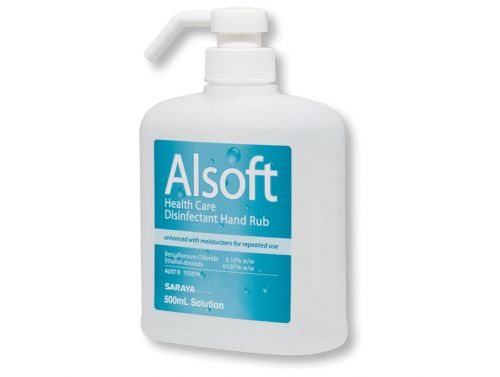 ALSOFT DISINFECTANT HAND RUB 500ML / EACH 