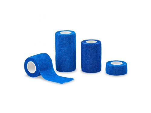 AMTECH COHESIVE BANDAGE / MIXED COLOURS / 7.5CM X 4.5M / SINGLE ROLL