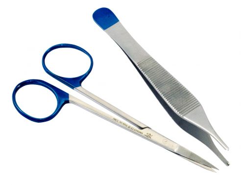 AMTECH SUTURE REMOVAL KIT / 2 PIECE / STERILE