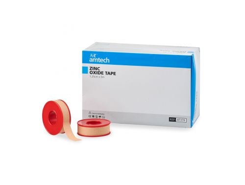 ZINC OXIDE TAPE AMTECH / 1.25CM X 5M / SINGLE ROLL
