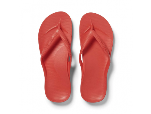 ARCHIES ARCH SUPPORT THONGS / CORAL