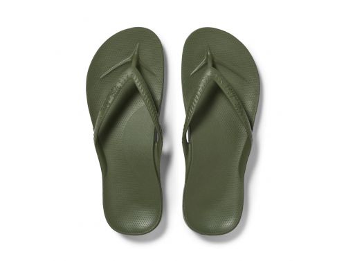 ARCHIES ARCH SUPPORT THONGS / KHAKI