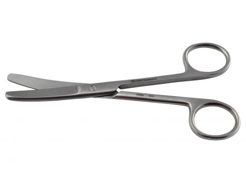 DRESSING SCISSORS CURVED / 13CM