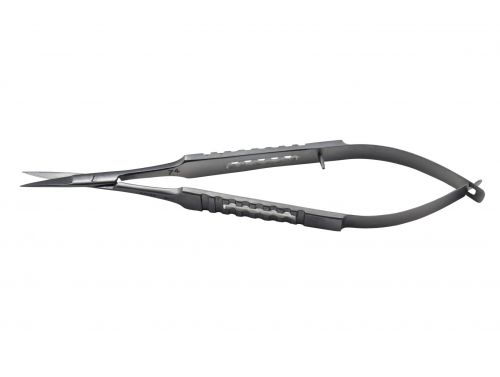 ARMO MICRO SCISSORS / 12.5CM / STRAIGHT / FLAT HANDLES