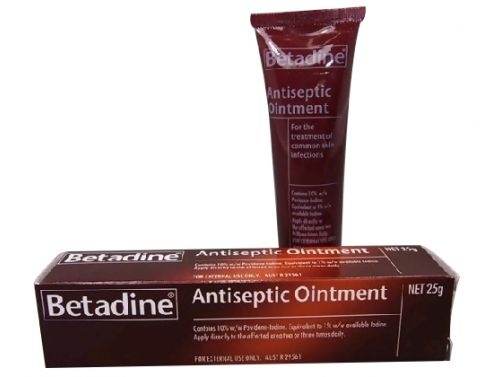 BETADINE OINTMENT ANTISEPTIC 25GM / TUBE