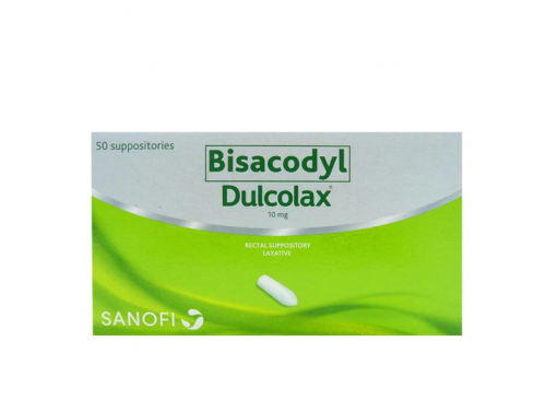 BISACODYL SUPPOSITORY / 10MG