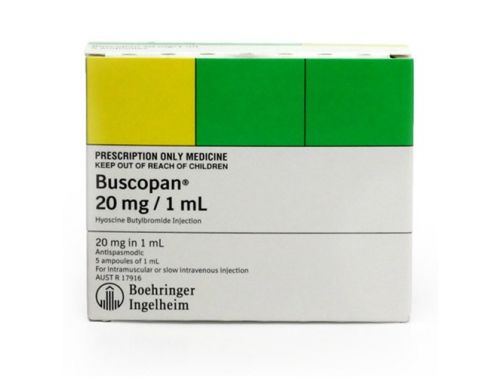 BUSCOPAN AMPS 20MG/1ML / 5 AMPS