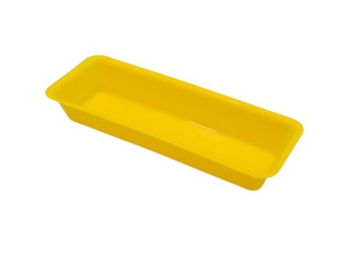 DISPOSABLE INJECTION TRAY / YELLOW / 200 x 70 x 30mm / CTN1000
