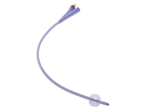 DOVER 100% SILICONE FOLEY CATHETER / COUDE TIP / 2-WAY 14FG 5ML / EACH