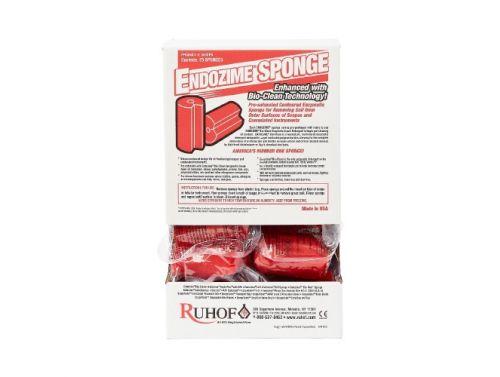 RUHOF ENDOZINE CLEANING SPONGES / BOX OF 25 