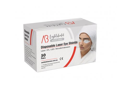 DISPOSABLE EYE SHIELDS FOR LASER / IPL & LED / BOX OF 50