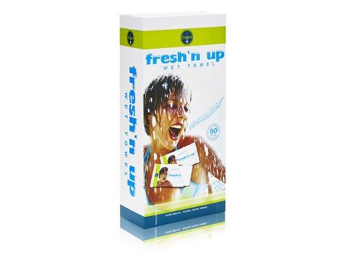 FRESH N UP WET TOWELS / BOX OF 50