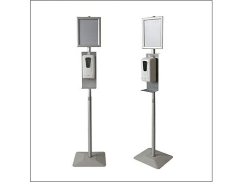 HAND SANITISER STAND WITH TOUCHLESS DISPENSER