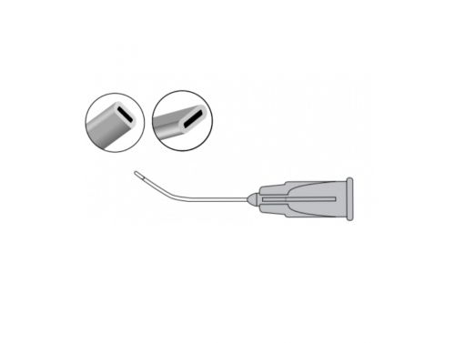 HURRICANE HYDRODISSECTION CANNULAS / 27G FLAT / VERTICAL / BOX OF 10