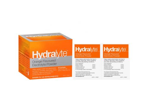 HYDRALYTE POWDER 5GR ORANGE 10 sachets