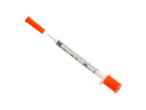 SYRINGE INSULIN + NDL 29G X 13MM / BOX OF 100