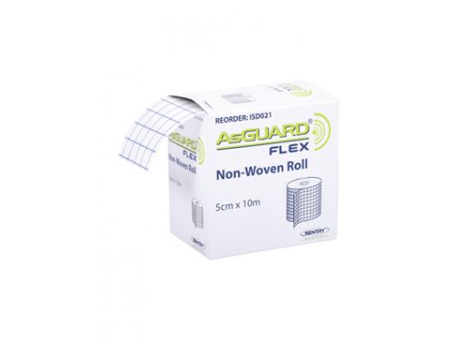 ASGUARD FLEX NON-WOVEN FABRIC FIXATION TAPE / 5CM X 10M / EACH