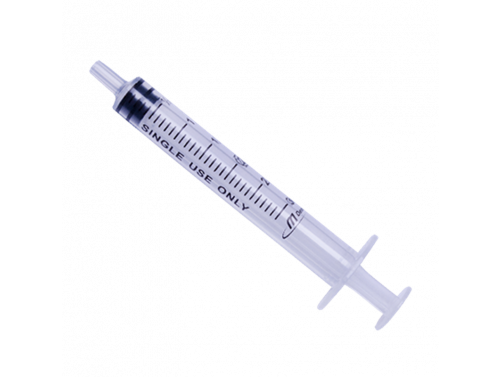 MDEVICES SYRINGE / LUER SLIP / 3ML  / CONCENTRIC NOZZLE /BOX OF 100