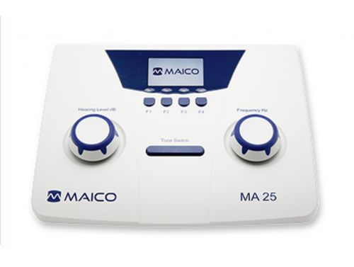 MAICO MA25E AUTOMATIC AUDIOMETER WITH DD45 HEADSET AND PC COMPATIBILITY / EACH