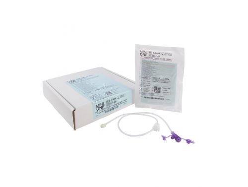 MINI ONE ENTERAL EXTENSION SET / 24 INCHES / RIGHT ANGLE / FEEDING SET WITH Y PORT / BOX OF 10