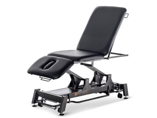 FORTRESS STABILITY 3-SECTION SHORTHEAD / BLACK FRAME / BLACK UPHOLSTERY / 360 DEGREE OPERATION-O