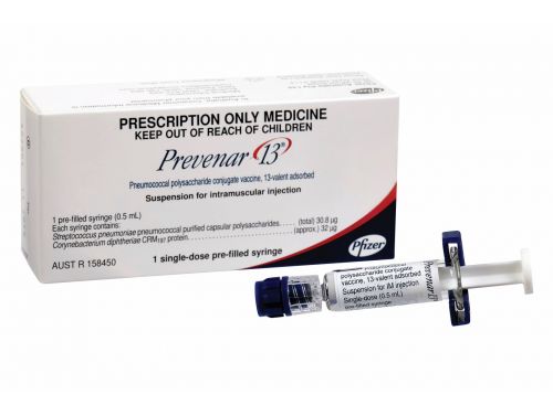 PFIZER PREVENAR 13 PNEUMOCOCCAL POLYSACCHARIDE CONJUGATE VACCINE, 13-VALENT ADSORBED