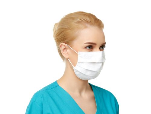 PRIMEON ARTEMIS PROCEDURE MASK WITH LOOPS / BOX OF 50