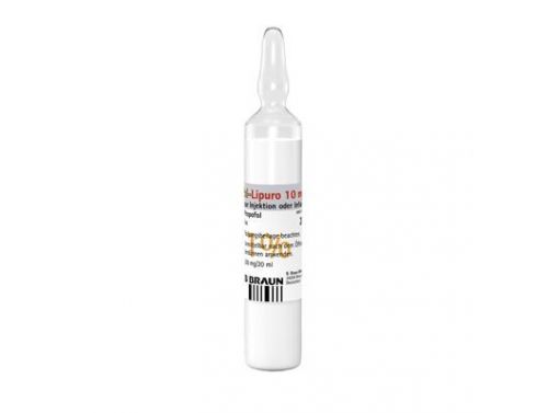 PROPOFOL-LIPURO MCT/LCT 1% GLASS AMPOULES 200MG/20ML / BOX OF 5