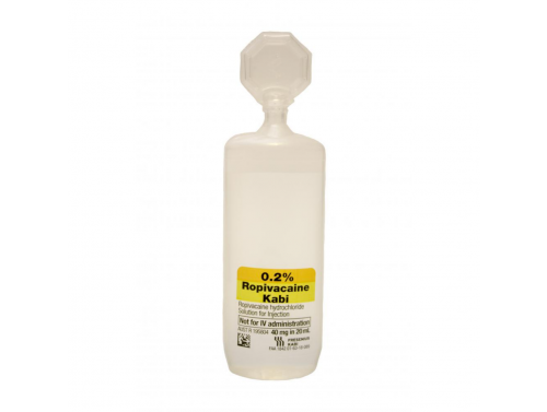 ROPIVACAINE 2MG/1ML (0.2%) AMPOULE