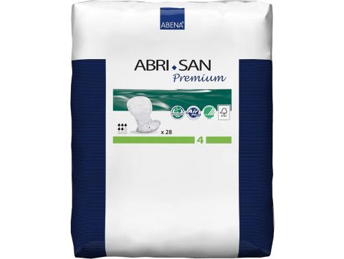 ABRI-SAN PREMIUM 4 / 420MM X 200MM 800ML / UNISEX / BOX OF 28