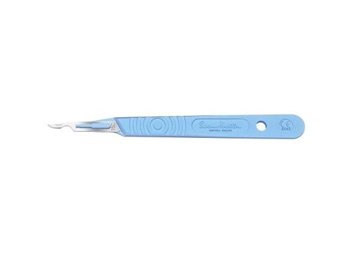 SCALPEL WITH HANDLE NO15C /  BOX OF 10