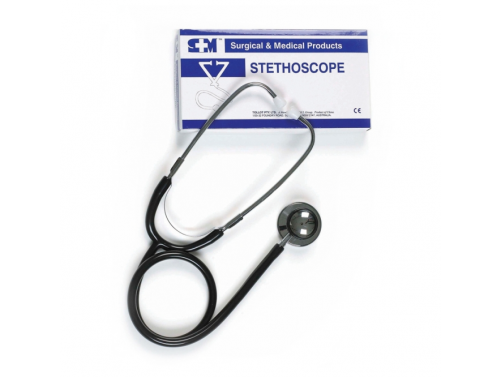 DUAL HEAD STETHOSCOPE / CHILD / BLACK / EACH