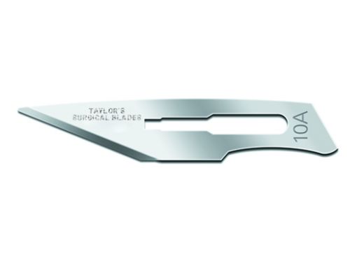 TAYLOR'S PREMIUM SCALPEL BLADE / SIZE 10A / BOX OF 100