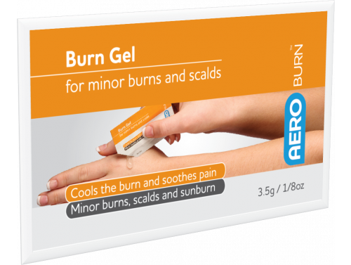 AEROBURN BURN GEL SACHET 3.5G / EACH