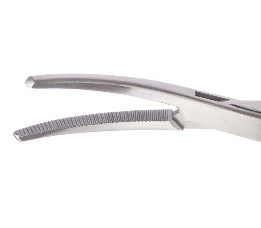 DISPOSABLE SPENCER WELLS ARTERY FORCEPS / CURVED / 20CM / STERILE / EACH  photo