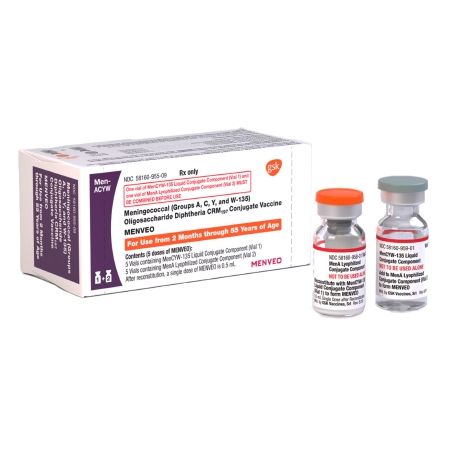 MENVEO MENINGOCOCCAL (GROUPS A, C, W-135 & Y) OLIGOSOCCHARIDE CRM197 CONJUGATE VACCINE 0.5ML photo